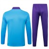 Real Madrid Sweat d'Entraînement Quarter-Zip 2025-26 Bleue